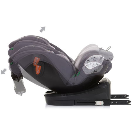 Scaun auto Chipolino Volare I-Size 40-150 cm granite cu sistem Isofix [7]