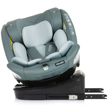 Scaun auto Chipolino Volare I-Size 40-150 cm pastel green cu sistem Isofix [4]