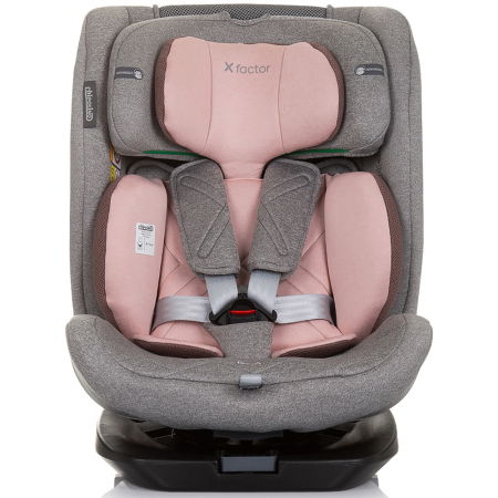 Siguranță auto copii - Scaun auto Chipolino X Factor I-Size 40-150 cm flamingo cu sistem Isofix