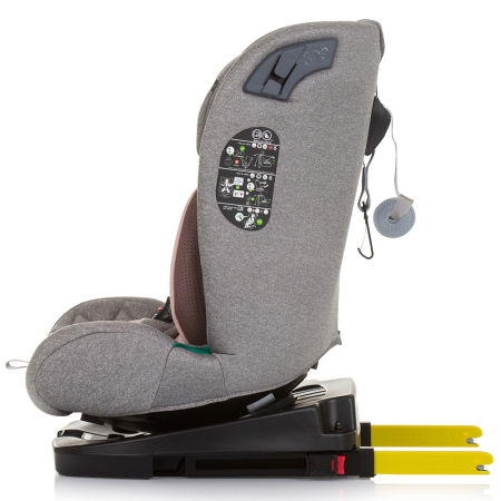 Scaun auto Chipolino X Factor I-Size 40-150 cm flamingo cu sistem Isofix [2]
