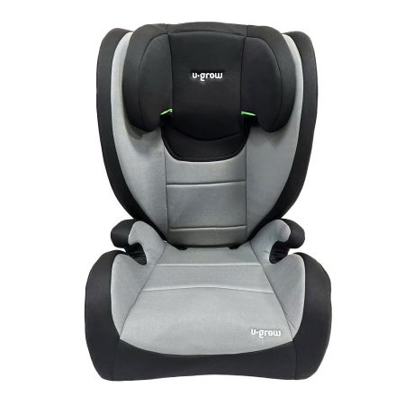 Siguranță auto copii - Scaun auto i-Size 100-150 cm , omologare  R129,cu isofix , gri/negru, U-Grow
