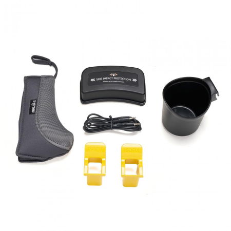 Scaun auto I-size U-Grow Goldfix Plus, isofix, 76-150 cm (9-36 kg), boxa bluetooth, gri [5]