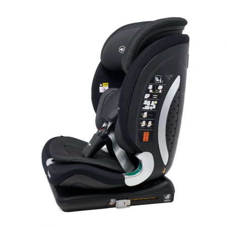 Scaun auto I-size U-Grow Goldfix Plus, isofix, 76-150 cm (9-36 kg), boxa bluetooth , negru [2]