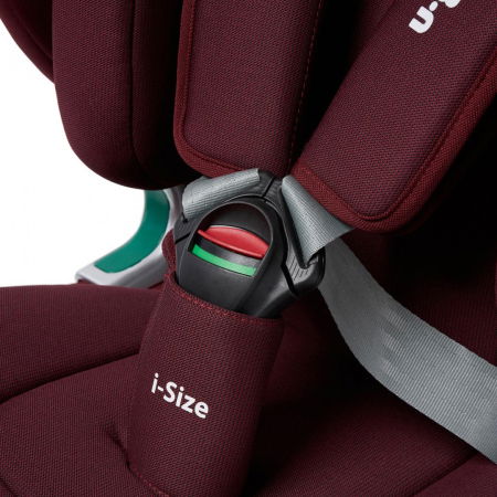 Scaun auto I-size U-Grow Goldfix Plus, isofix, 76-150 cm (9-36 kg), boxa bluetooth, rosu [10]