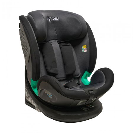 Scaun auto rotativ 360 gr,isofix,Negru, U-Grow [6]
