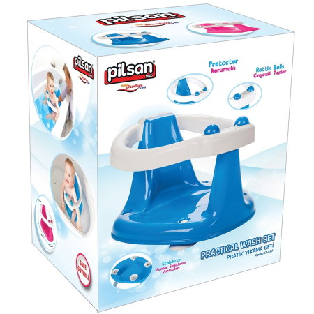 Scaun de baie Pilsan Practical Bath Set blue [1]