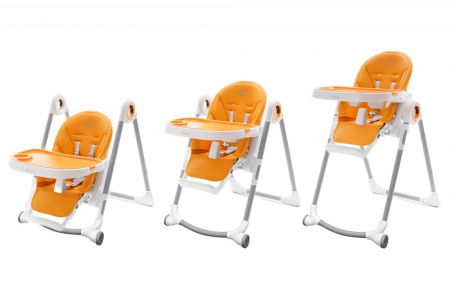 Scaun de masa AppeKids - Sky - Orange [4]