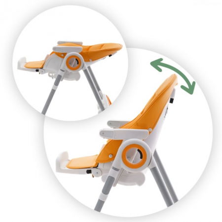 Scaun de masa AppeKids - Sky - Orange [1]
