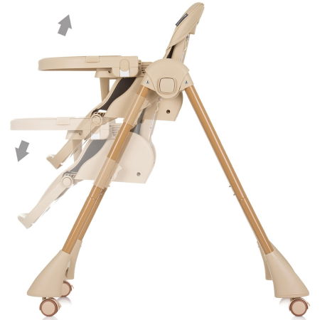 Scaun de masa Chipolino Candy Shop macadamia [3]