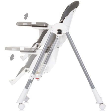Scaun de masa Chipolino Milk Shake 2 in 1 ash grey [4]