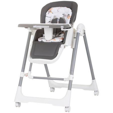 Camera Copilului - Scaun de masa Chipolino Milk Shake 2 in 1 ash grey