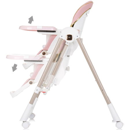 Scaun de masa Chipolino Milk Shake 2 in 1 flamingo [4]