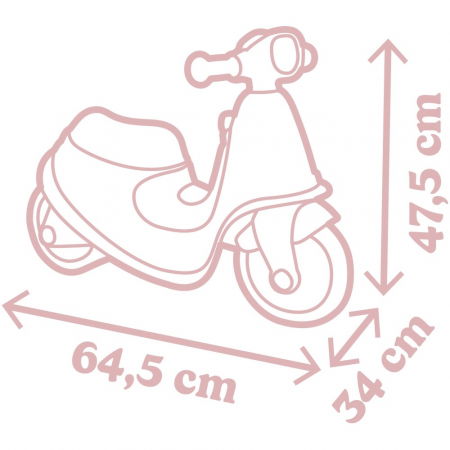 Scuter Copii 1.5 Ani+ Fara Pedale [5]