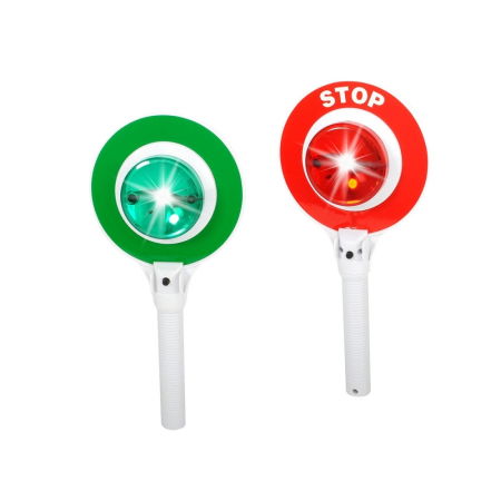 Jucării educative copii - Semn rutier Dickie Toys Stop Politie