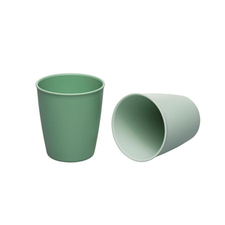 Set 2 pahare de baut Eat Green pentru bebelusi, din plastic bio, lavabile in masina de spalat vase, 12+ luni, nip 37067 [3]