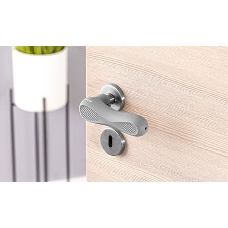 Set 2 protectii clanta usa, din silicon, acoperire completa, Reer HandleGuard 70071 [2]