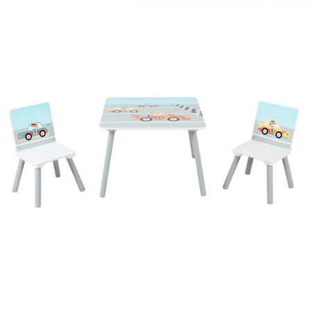 Camera Copilului - Set 2 scaune +birou Cars, U-Grow