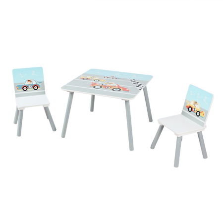 Set 2 scaune +birou Cars, U-Grow [1]