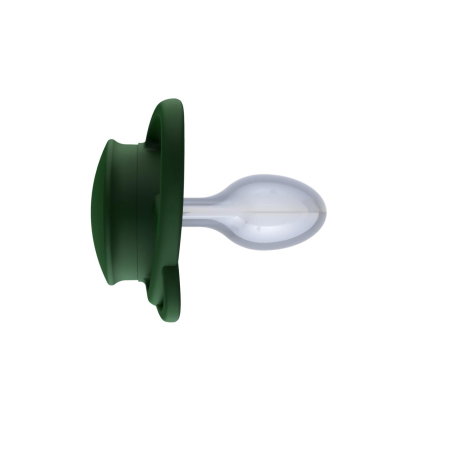 Set 2 suzete nip My Butterfly cu tetina ortodontica din silicon, forma simetrica, din materiale naturale regenerabile, fara BPA, cutie de transport si sterilizare, 5-18 luni, verde, nip My Butterfly G [3]