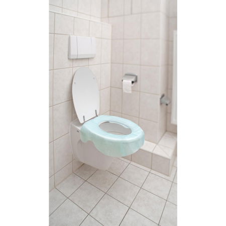 Set 3 protectii igienice de unica folosinta pentru toaleta, pentru copii de la 2 ani si adulti, Reer 4812 [3]