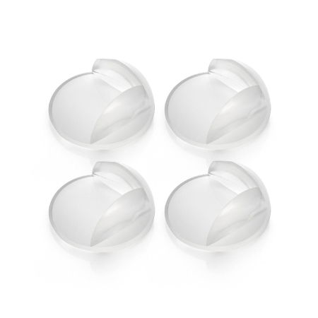 Set 4 protectii universale pentru colturi, din plastic transparent, cu banda adeziva, rezistente la muscaturi, fara PVC, Reer 82049 [2]