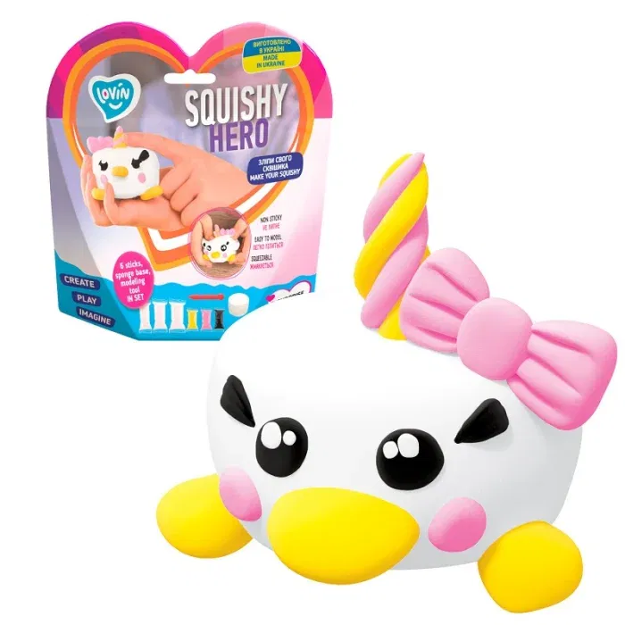 Set Air Clay cu argila usoara pentru modelaj Lovin, Squishy Hero,Teensy-Weensy, 3 ani+ [2]