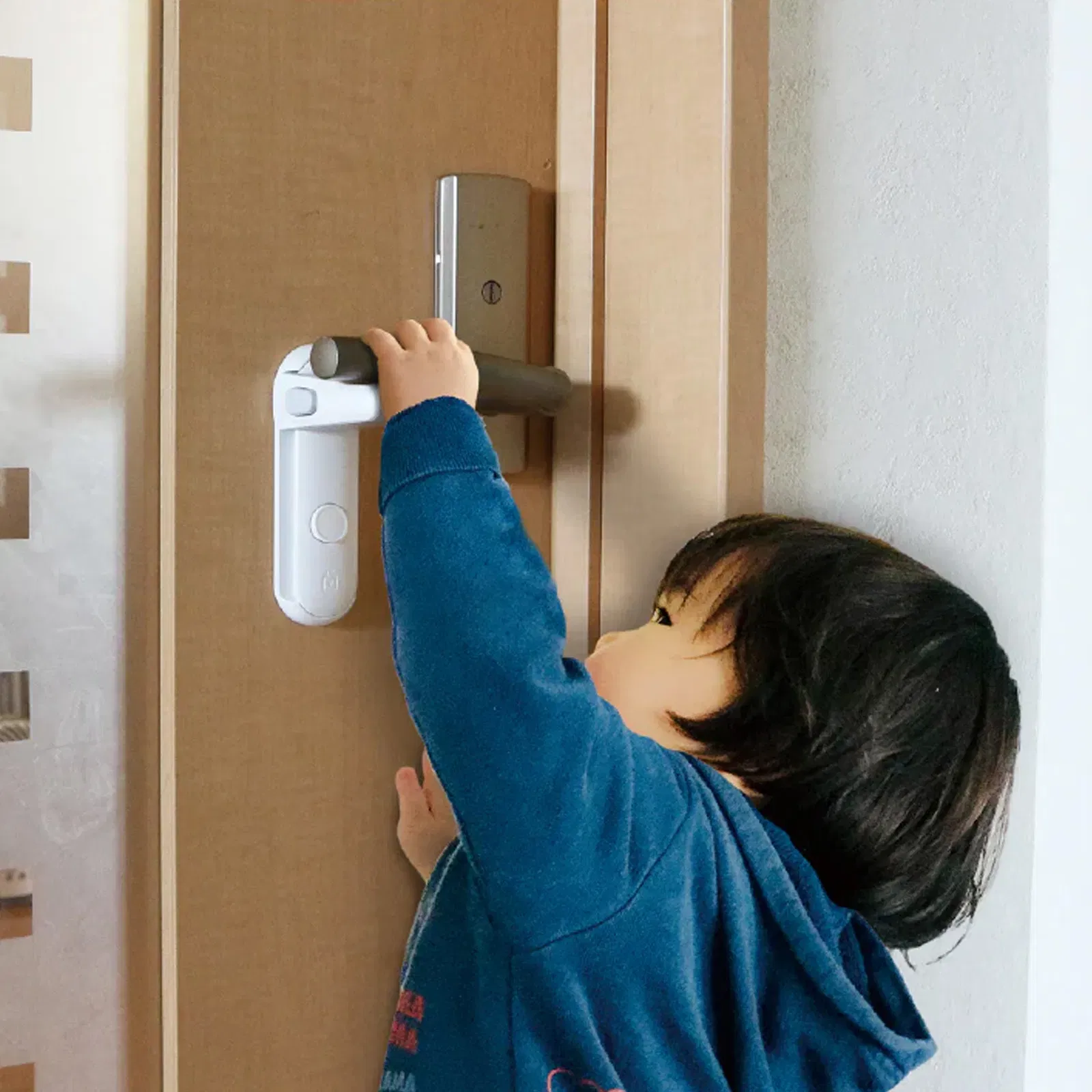 Set blocatoare siguranță copii pentru sertare, dulapuri și uși 9 buc [3]