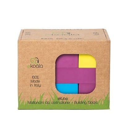 Jocuri de indemanare - Set constructii, 19 piese, eKoala, BIOplastic, 2 ani+