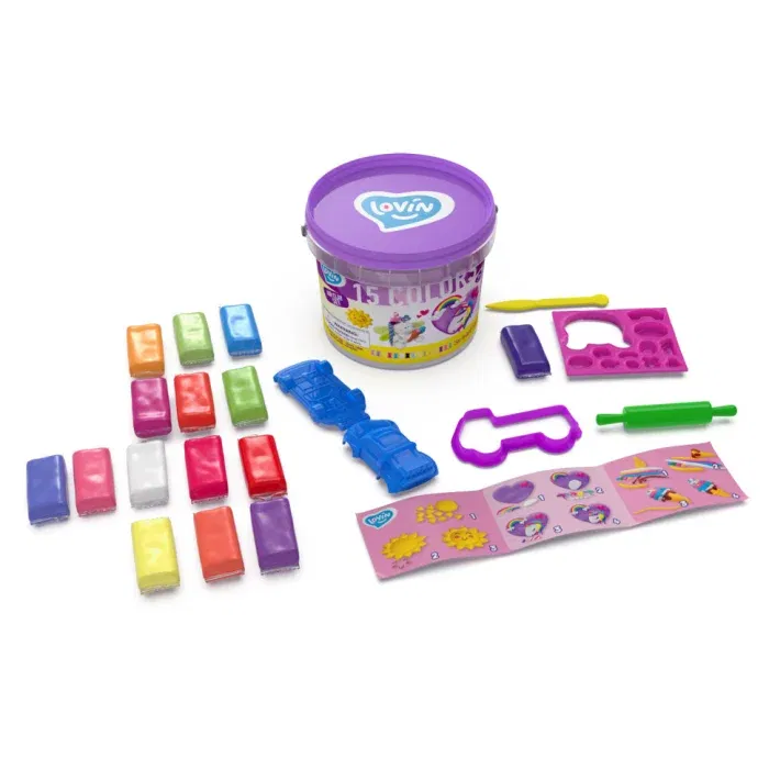 Set de creatie cu argila usoara, Lovin'Do, Magic Creatures, 3 ani+ [1]