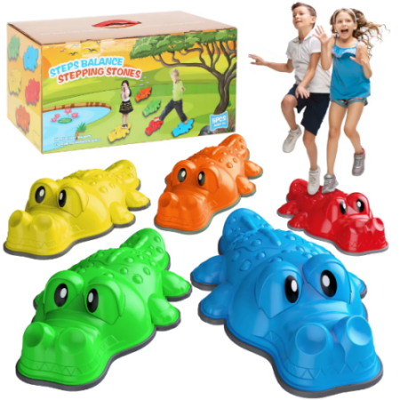 Covorașe - Set de jucării de echilibru pentru copii "Crocodil"