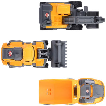 Set Dickie Toys Construction Set cu 3 vehicule 16 cm [3]