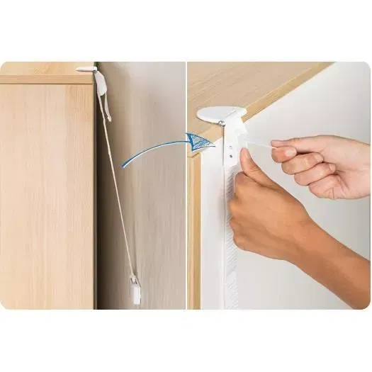 Set fixare anti-inclinare mobilier, 2 buc [5]