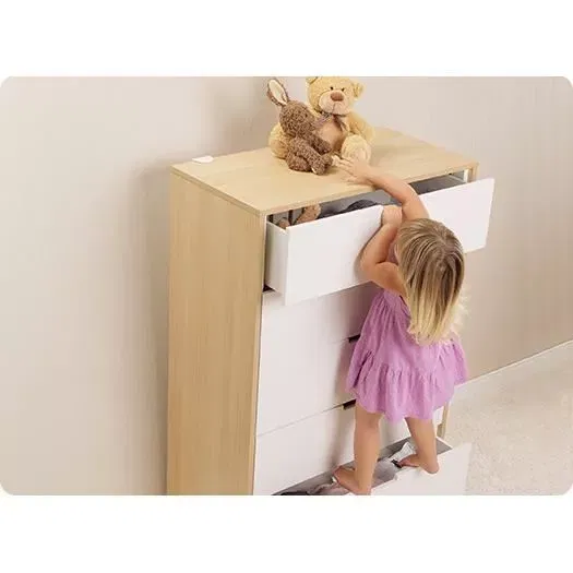 Accesorii Siguranță Copii - Set fixare anti-inclinare mobilier, 2 buc