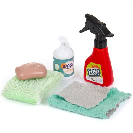 Set jucarie Chipolino Cleaning Trolley cu 16 accesorii [4]