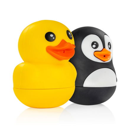 Produse îngrijire copii - Set jucarii de baie din silicon pentru bebelusi MyHappyBath Toys , 6+ luni, Reer 76093