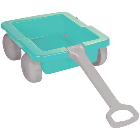 Jucarii pentru exterior - Set jucarii nisip Pilsan Carucior cu accesorii