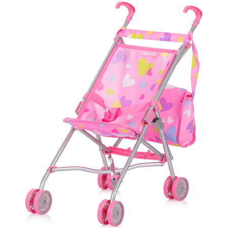 Jocuri și Jucării - Set jucarii pentru papusi Chipolino Trixy 3 in 1 hearts