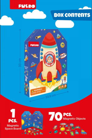 SET MAGNETIC DIN SPUMA EVA, SPATIUL COSMIC, PUEDO [6]