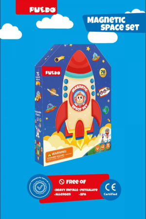 SET MAGNETIC DIN SPUMA EVA, SPATIUL COSMIC, PUEDO [1]
