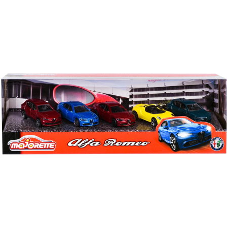 Set Majorette Alfa Romeo cu 5 masinute [7]