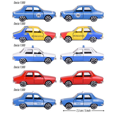 Set Majorette Dacia 1300 cu 5 masinute [2]
