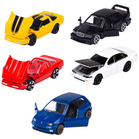 Masinute, avioane, motociclete - Set Majorette Youngster cu 5 masinute