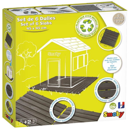 Set Smoby Podea casuta 45x45 cm 6 buc [4]