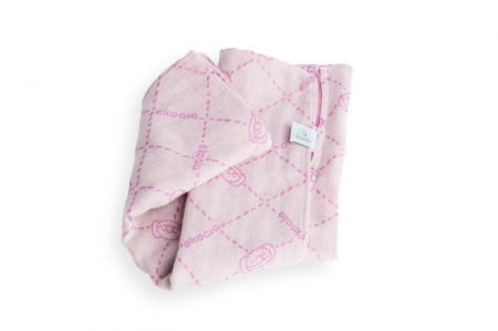 Set Swaddle si suport de prindere baveta, eKoala, Mov [1]