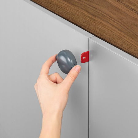 Sisteme De Siguranță Copii - Siguranta pentru usi duble gri Reer 71081