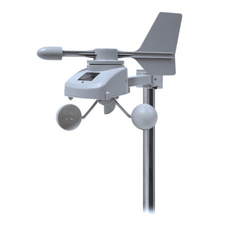 Sistem meteo SmartHome cu masurare temperatura, umiditate, precipitatii si viteza vant, data logger cu comunicare cu smartphone WEATHERHUB, TFA 31.4005.02 [4]