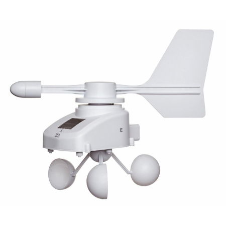 Sistem meteo SmartHome cu masurare temperatura, umiditate, precipitatii si viteza vant, data logger cu comunicare cu smartphone WEATHERHUB, TFA 31.4005.02 [3]