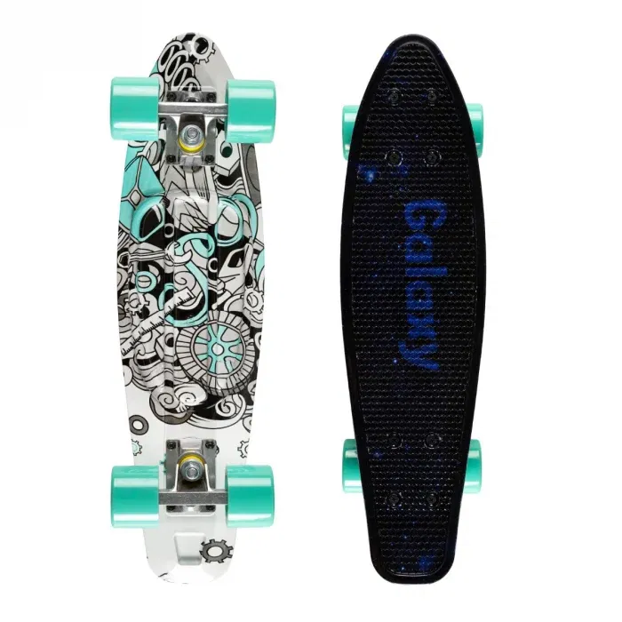Produse - Skateboard copii, 3 ani+, Qkids, Galaxy - Industrial