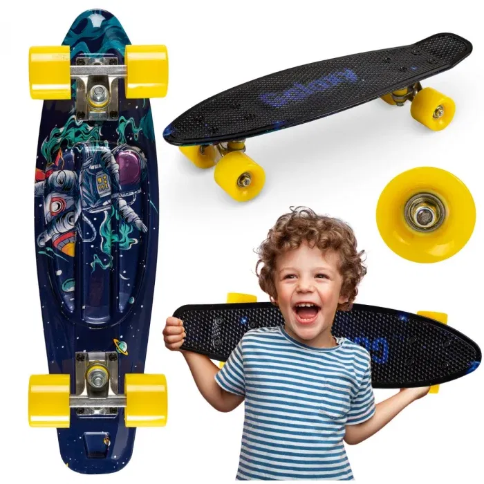 Skateboard copii, 3ani+, Qkids, Galaxy - Spaceman [1]