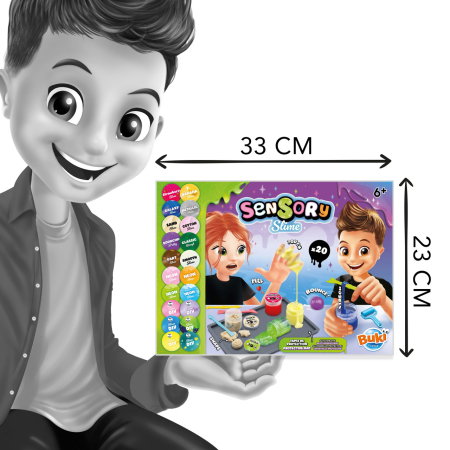 Slime Senzorial - Set experimente pentru copii [4]